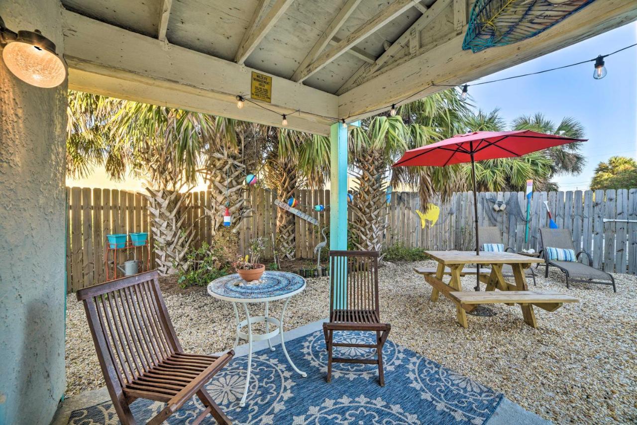Pcb Studio With Private Patio Steps To Beach! Panama City Beach Bagian luar foto